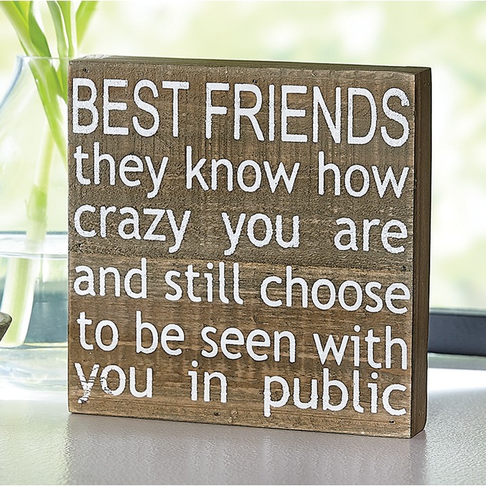 Best Friends Stick with You Sign, , large