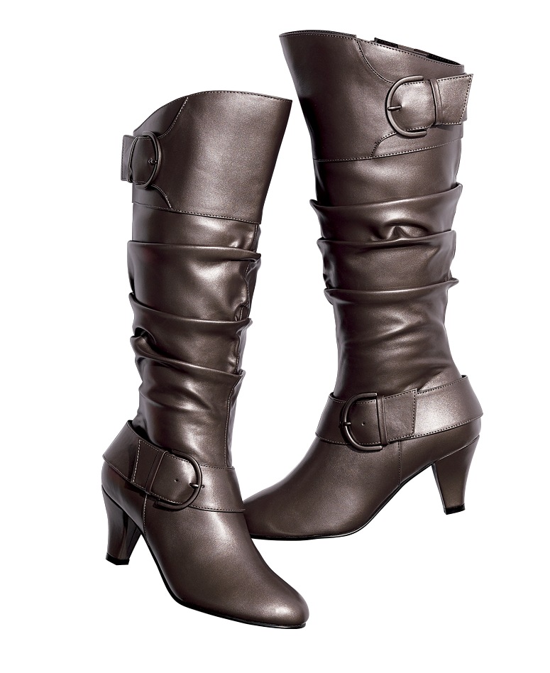 Big Buckle Scrunch Boot | ASHRO