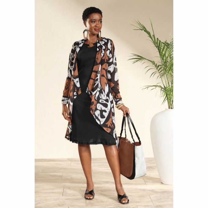 Zenyep Jacket Dress, , large