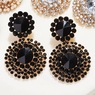 Beaded Double-Drop Clip Earrings, , large