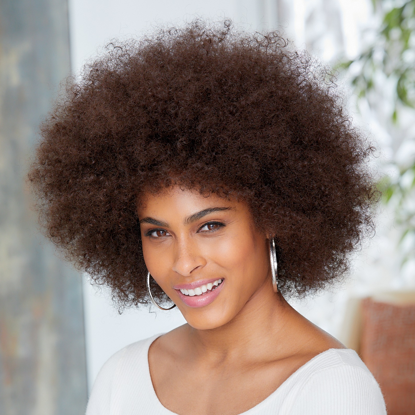afro wig lace front
