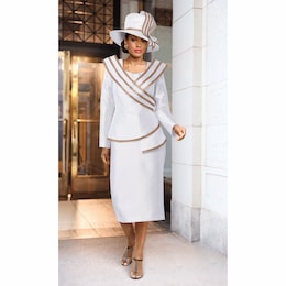 Zelena Skirt Suit, , large