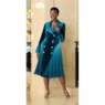 Claudine A-Line Velvet Dress, , large