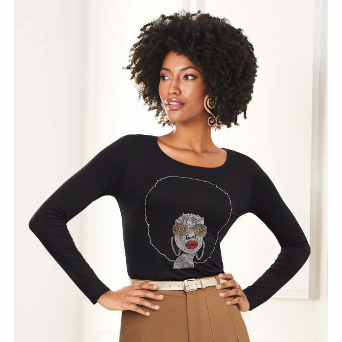 Glamour Queen Tee, , large