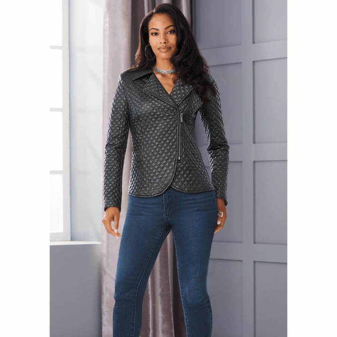Capria Textured Jacket, , large