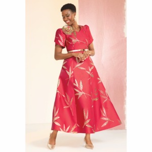 Kaydence Jacquard Maxi Dress, , large