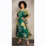 Zahara Caftan: Comfortable Satin with V-Neck
, , large