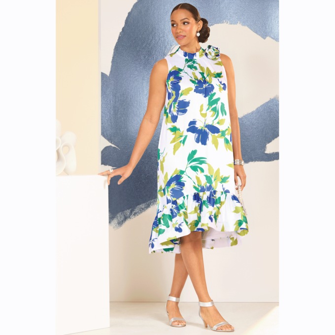 Jorga High-Low A-Line Dress, , large