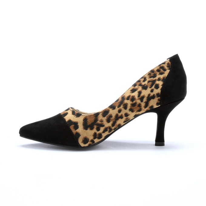 Animal Print Pump by Classique, , large