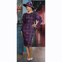 Shalondria Sheath Dress and Hat, , large