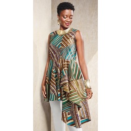 Aria Woven Tunic, , large