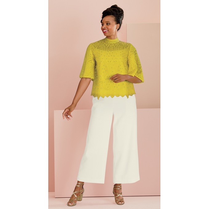Jesina Wide-Leg Pant, , large