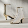 Classique Open-Toe Mesh Bootie, , large