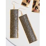 Crystal Wire Earrings, , large
