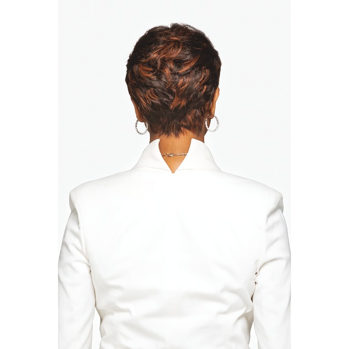 Vivica Fox Human-Hair Crop Wig, , large