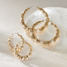 2-Pair Bamboo Hoop Set, , large