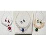 Starla Crystal Necklace & Earring Set, , large