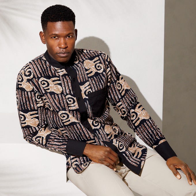 Kamili Long Sleeve Shirt, , large