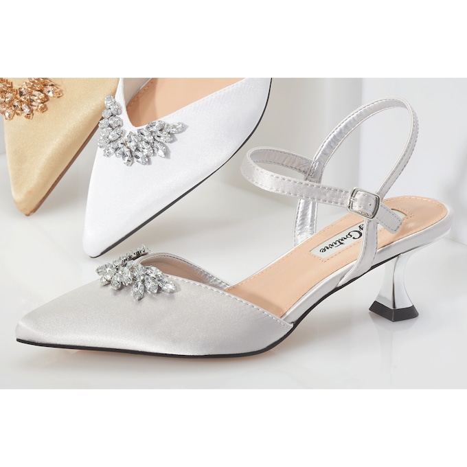 Lady Couture Classy Ankle-Strap Pump, , large