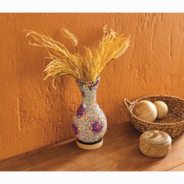 Lit Moroccan Vase, , large