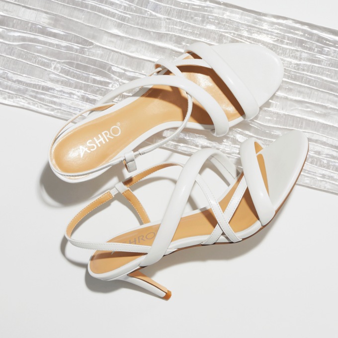 Strippy Slingback Sandal