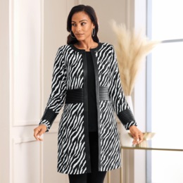 Trysha Zebra Jacket, , large