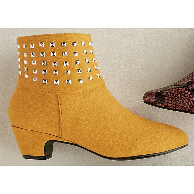 Amanda D&#39; Laurie Studded Collar Bootie, , large