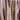 Gisele Foil-Printed Women's Caftan with Pleats, Purple Gold, swatch