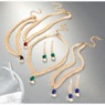 Crystal Pear Necklace and Earring Set, , large