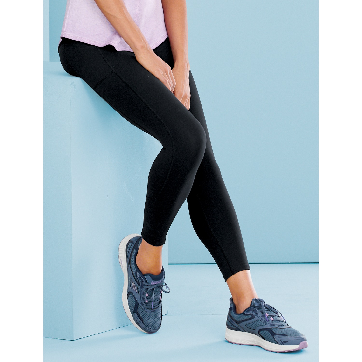 Skechers ladies on sale go walk tights