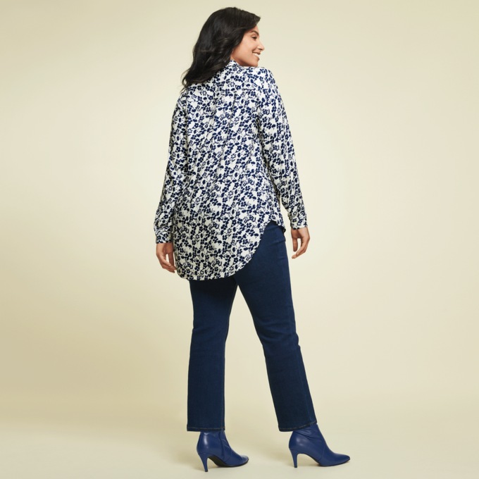 Morgan Button Down Tunic, , large