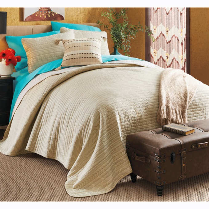 Tribal 3-Piece Quilt Set, , large