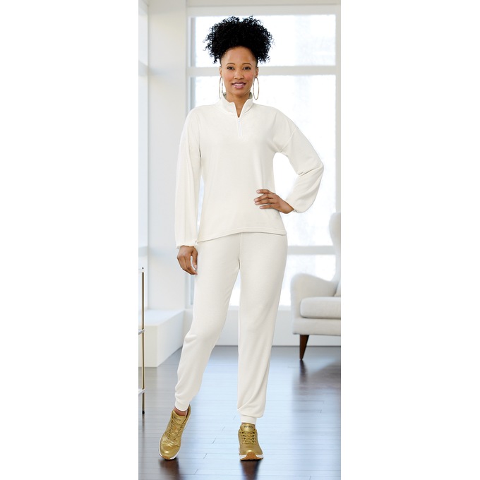 Zenya Quarter-Zip Pullover, , large