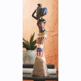 African Woman with Pot, , large