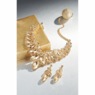 Crystal Marquise Necklace and Earring Set, , large