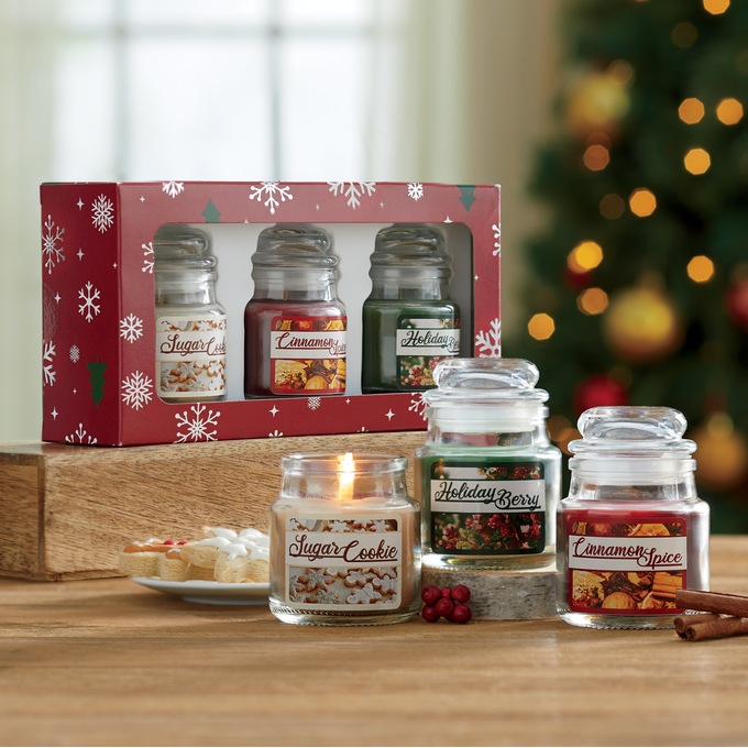 Yankee Candle Small Jar Holiday Gift Set