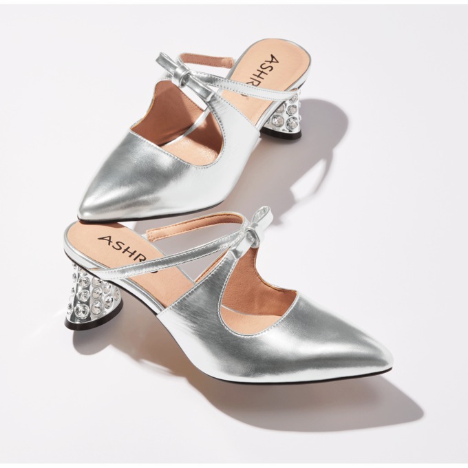 Bow-Trimmed Mule, , large