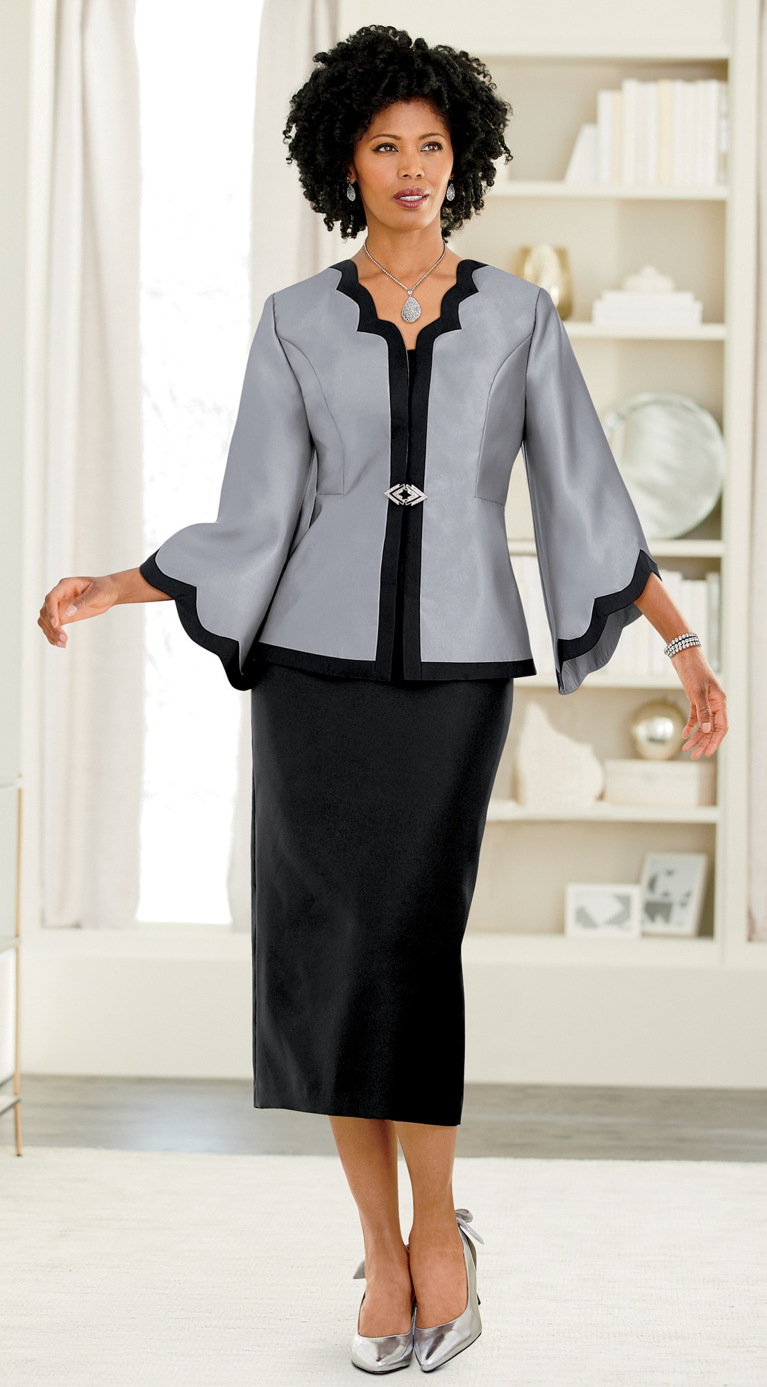 skirt suits plus size