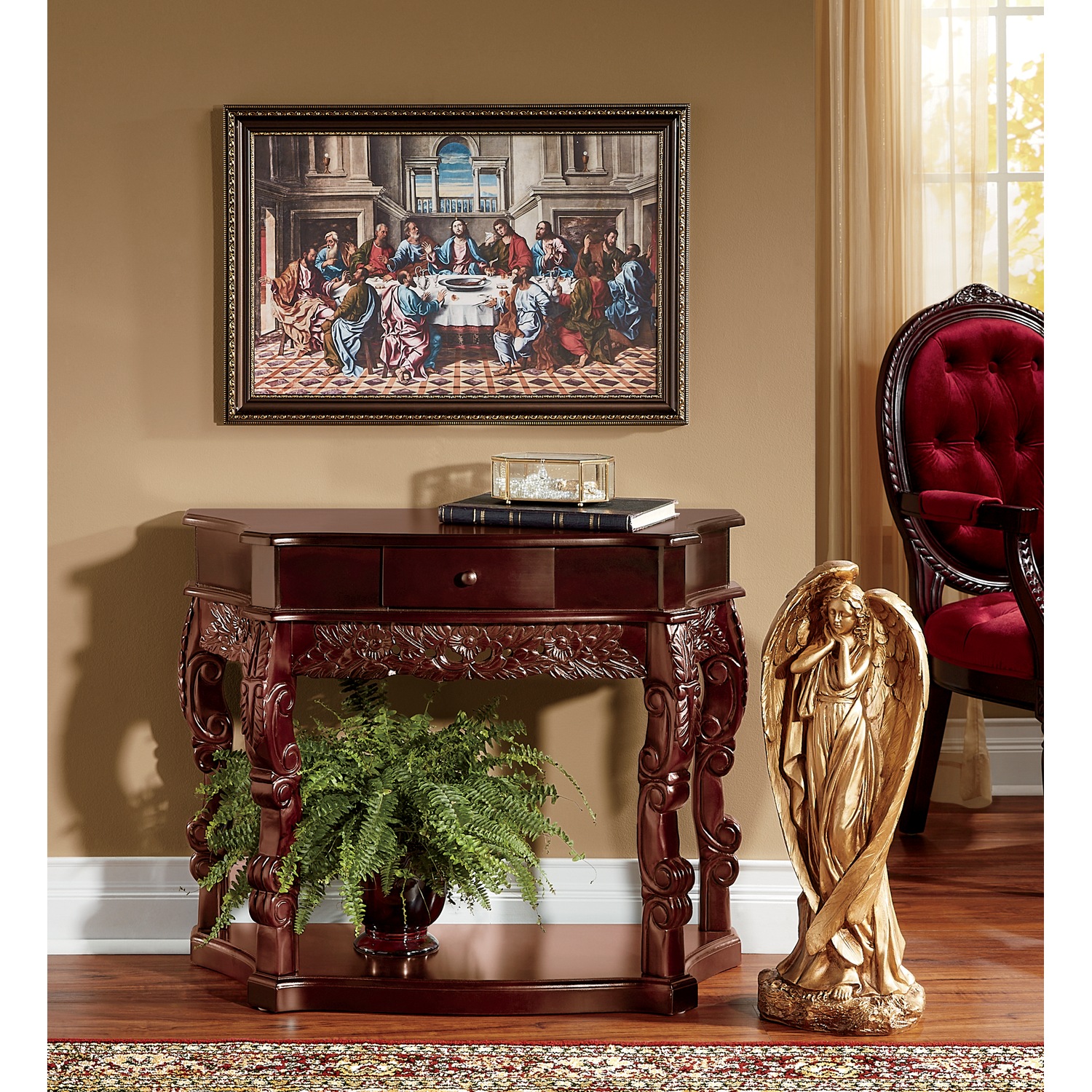 Framed Last Supper Wall Art ASHRO