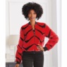 Gianna Faux-Fur Bomber Jacket, , large