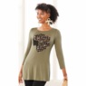My Roots Tunic, Olive, large