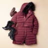 Insulated Puffer Parka with Belt, , large