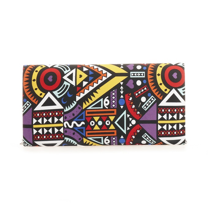 Printed Clutch, , large