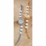 Link/Faux-Pearl Watch, , large