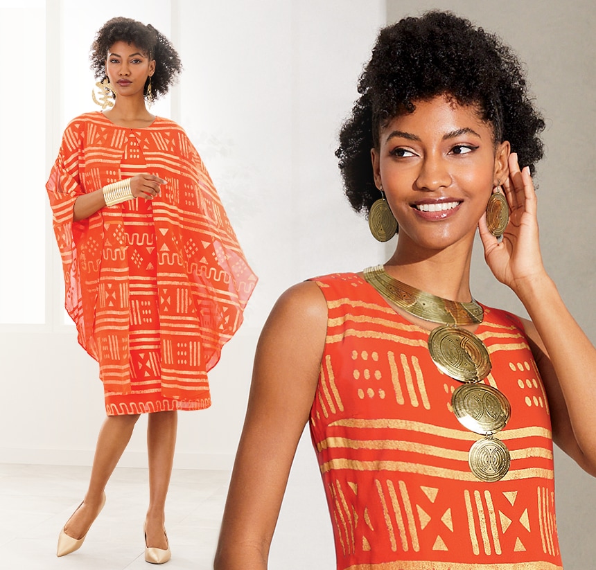 ASHRO Black Women's Clothing, Church Suits, Wigs & Caftans